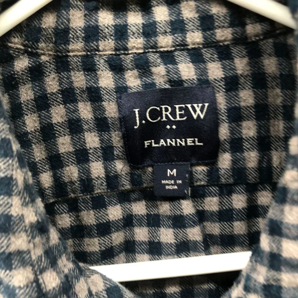 J. Crew crew flannel